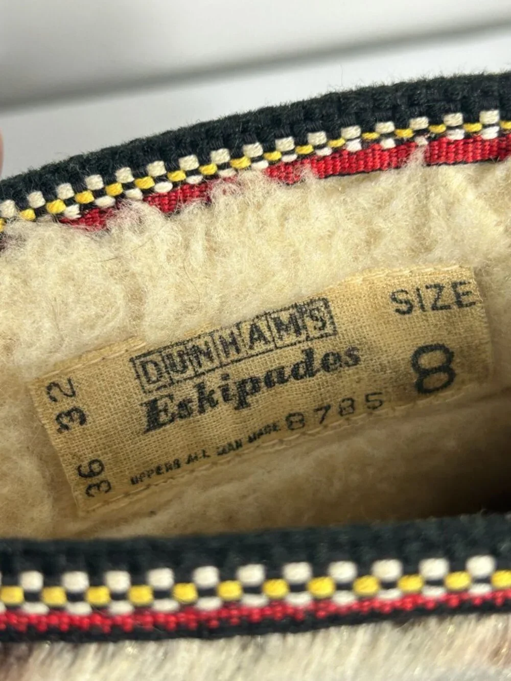 Vintage 70s Women's Dunham’s Eskipades Faux Fur Mukluk Après Ski Boots - Sz 8